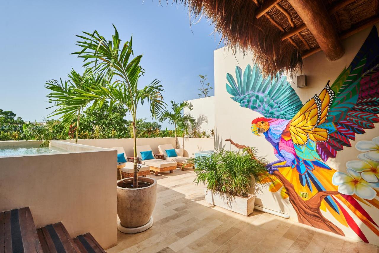 Spacious & Comfy Penthouse Oasis With Plunge Pool Tulum Esterno foto