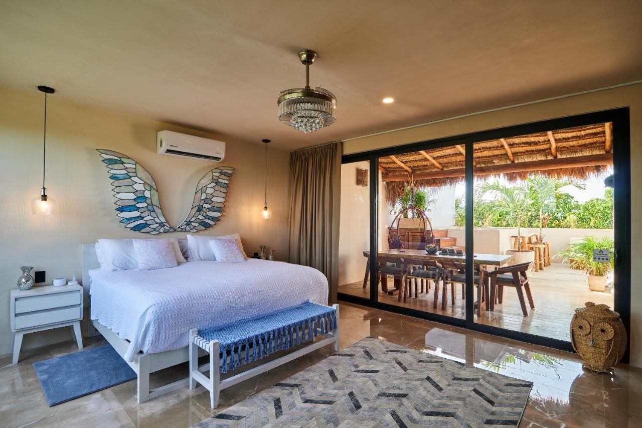 Spacious & Comfy Penthouse Oasis With Plunge Pool Tulum Esterno foto