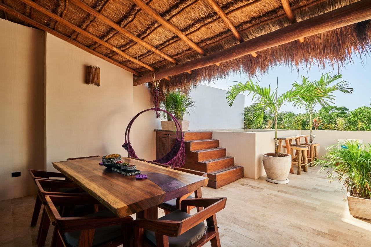 Spacious & Comfy Penthouse Oasis With Plunge Pool Tulum Esterno foto