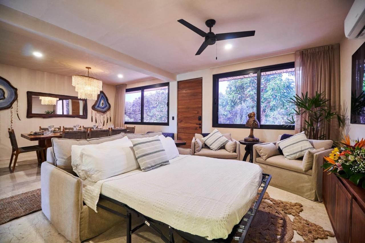 Spacious & Comfy Penthouse Oasis With Plunge Pool Tulum Esterno foto