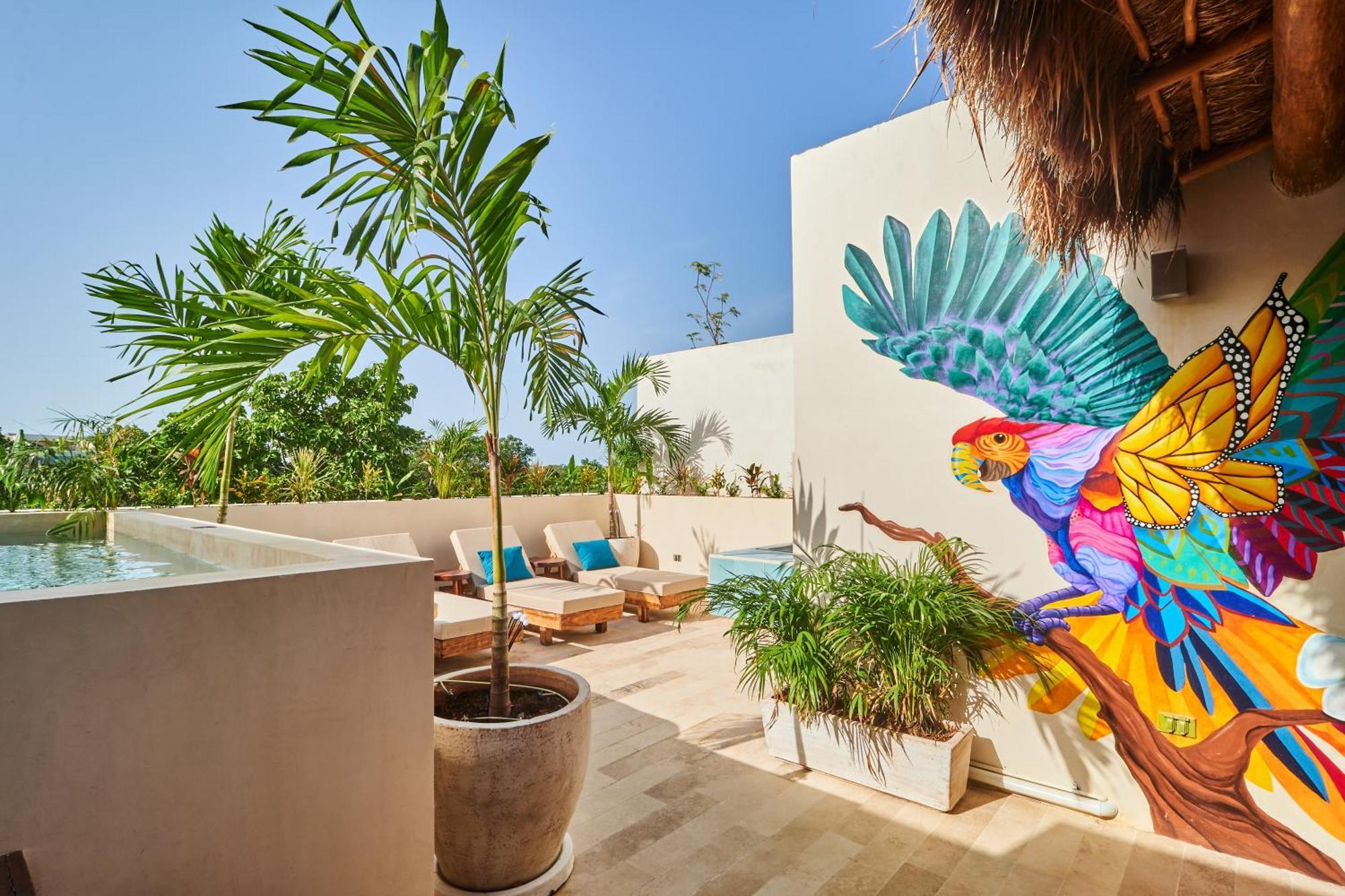 Spacious & Comfy Penthouse Oasis With Plunge Pool Tulum Esterno foto
