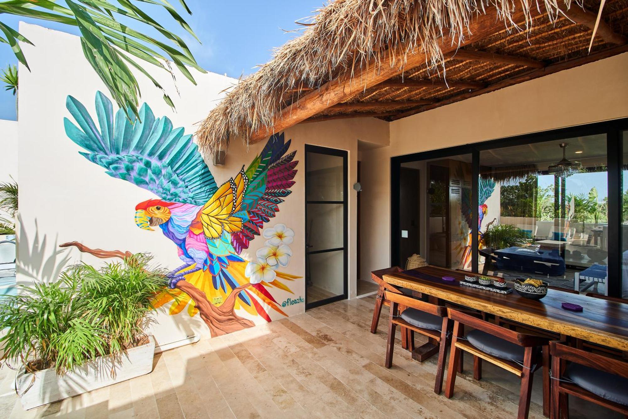 Spacious & Comfy Penthouse Oasis With Plunge Pool Tulum Esterno foto